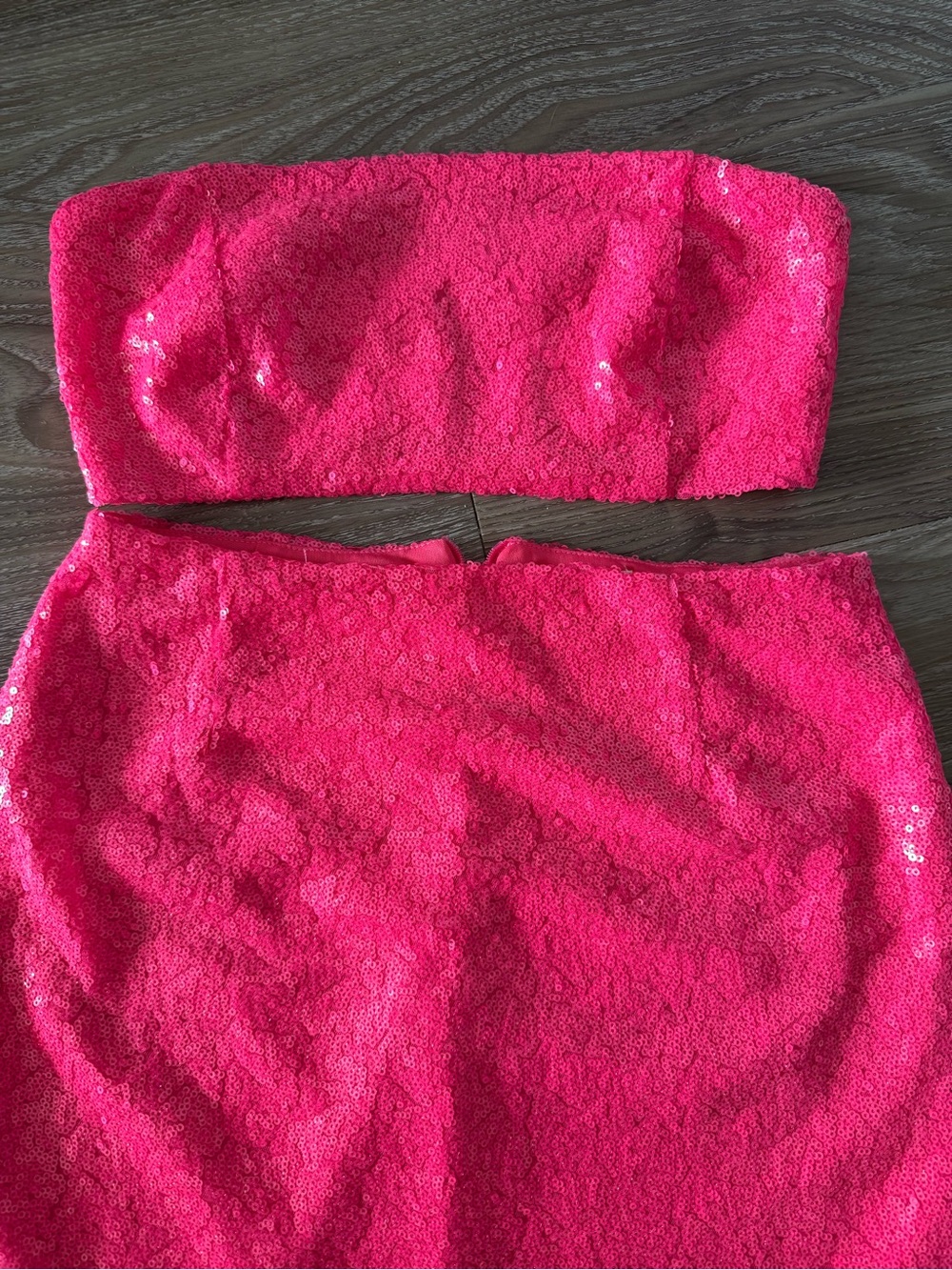 Superdown pink sequin set - Picture 4 of 7
